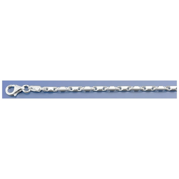 Glitzs Jewels 925 Sterling Silver Necklace Jewelry Gift for Women and Girls Italian Chain, Cable Glitzs Jewels 925 Sterling Silver Necklace Jewelry Gift for Women and Girls Italian Chain, Cable